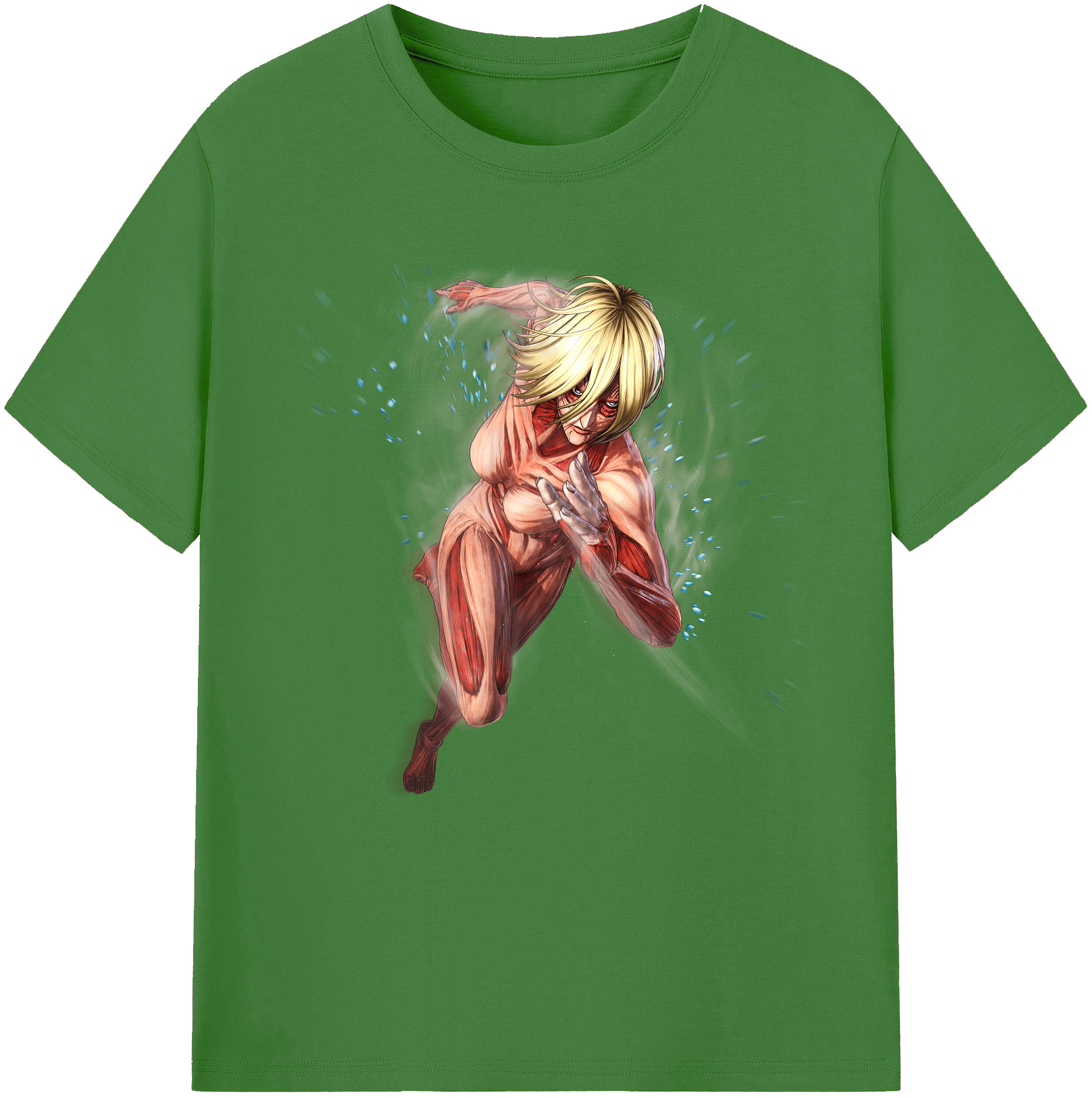 （画像用） 進撃の巨人 Attack on Titan レディースカジュアルプリントTシャツ（綿100％）